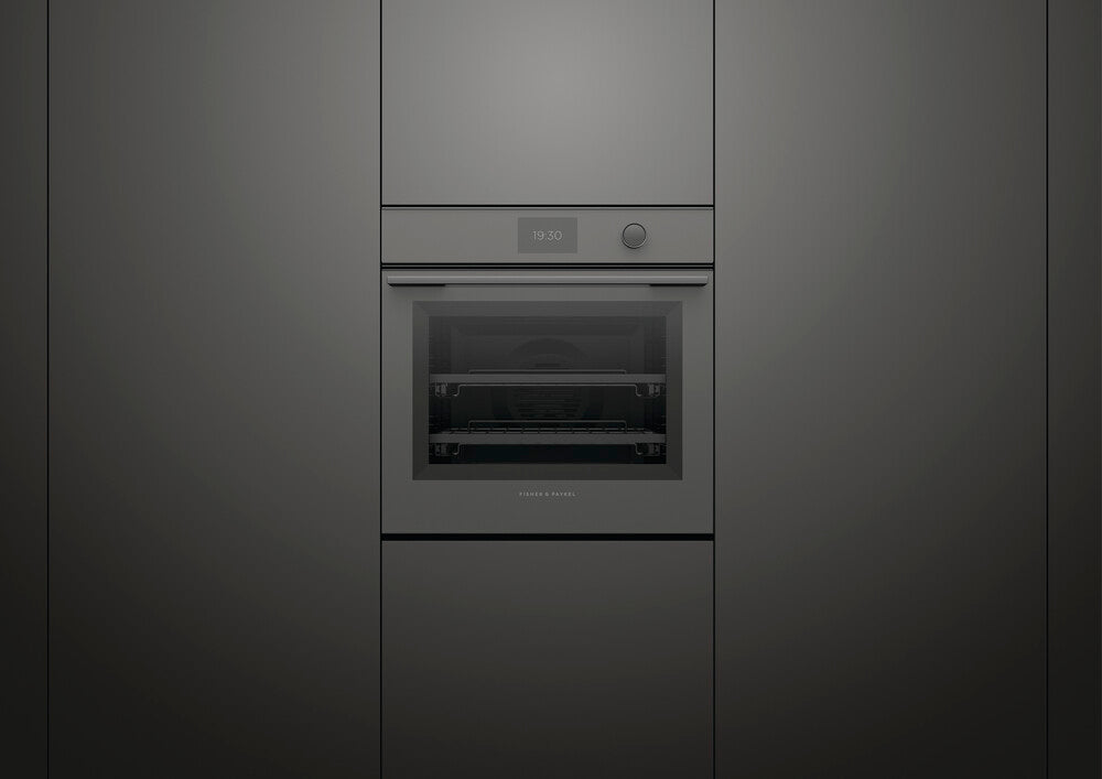 Fisher & Paykel OS60SMTDG1 60cm Series 11 Contemporary Combi-Steam Ovn Grå