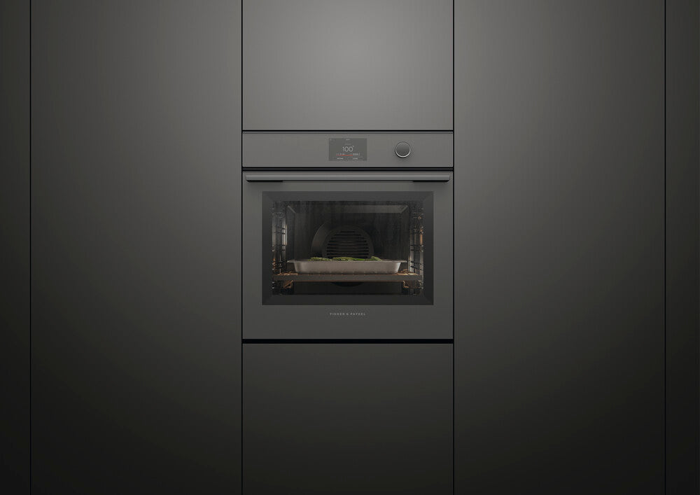 Fisher & Paykel OS60SMTDG1 60cm Series 11 Contemporary Combi-Steam Ovn Grå