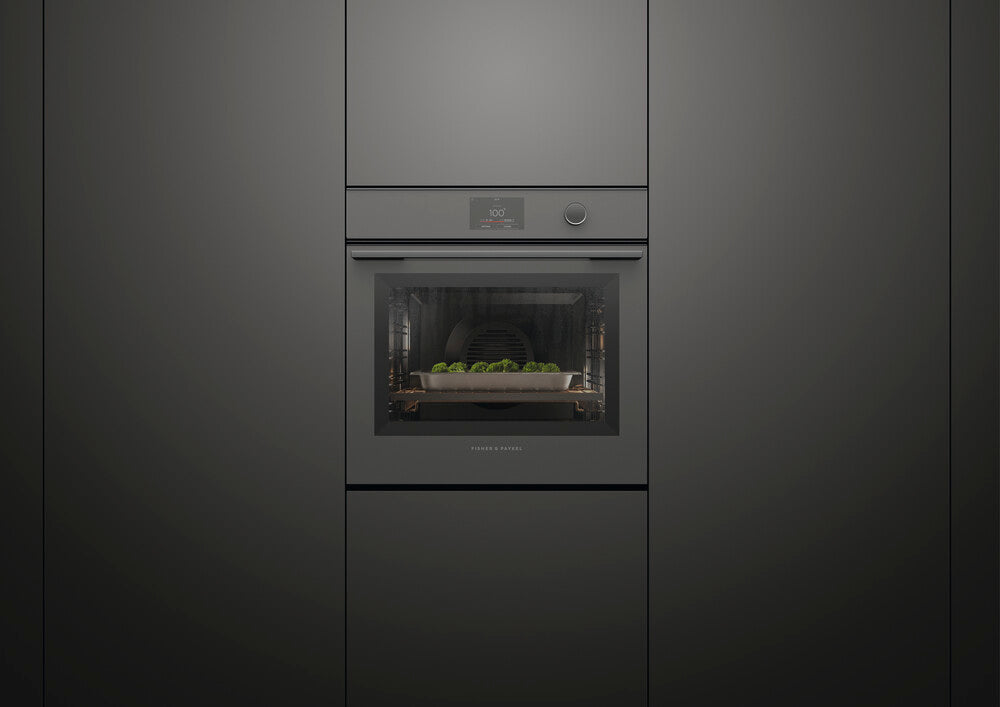 Fisher & Paykel OS60SMTDG1 60cm Series 11 Contemporary Combi-Steam Ovn Grå