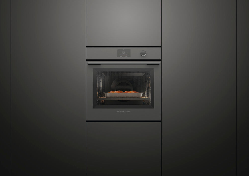 Fisher & Paykel OS60SMTDG1 60cm Series 11 Contemporary Combi-Steam Ovn Grå