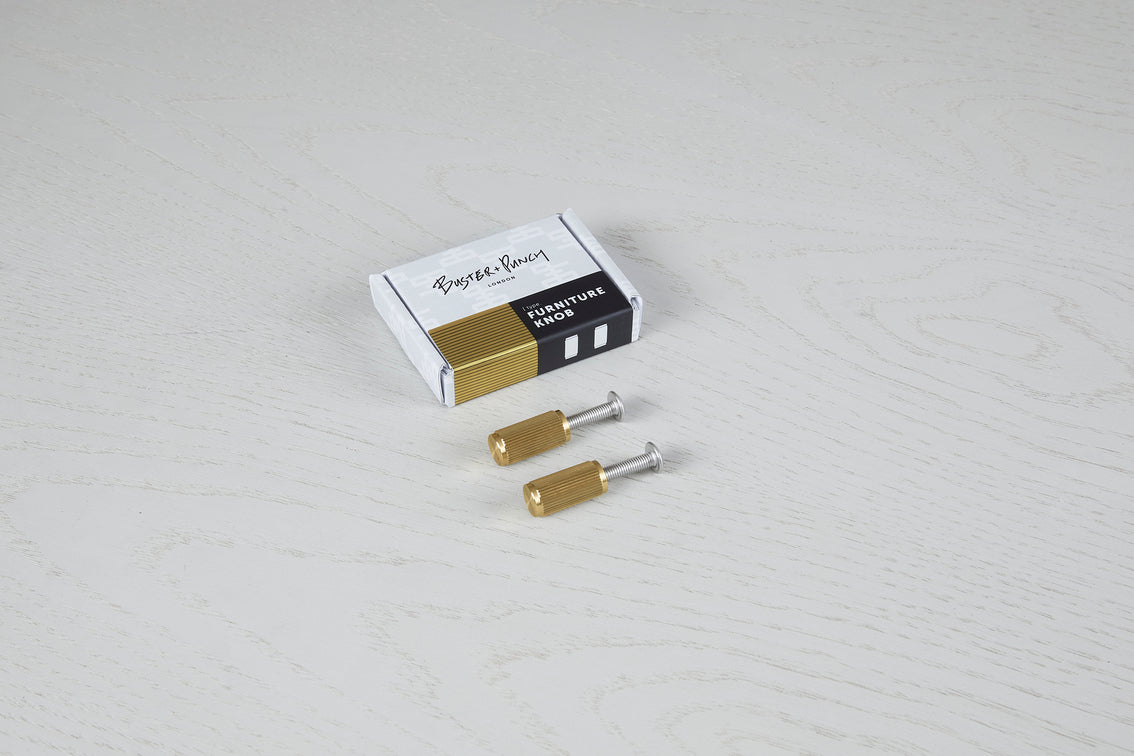 MØBELKNOP / LINEAR / MESSING