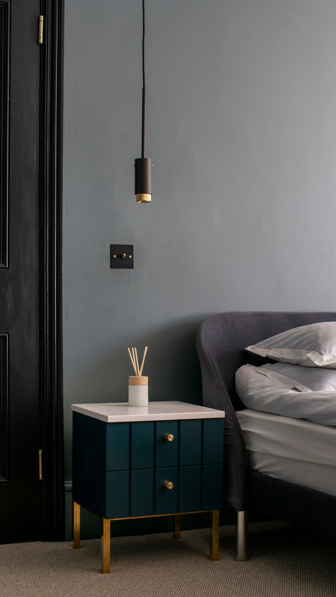 MØBELKNOP / LINEAR / MESSING