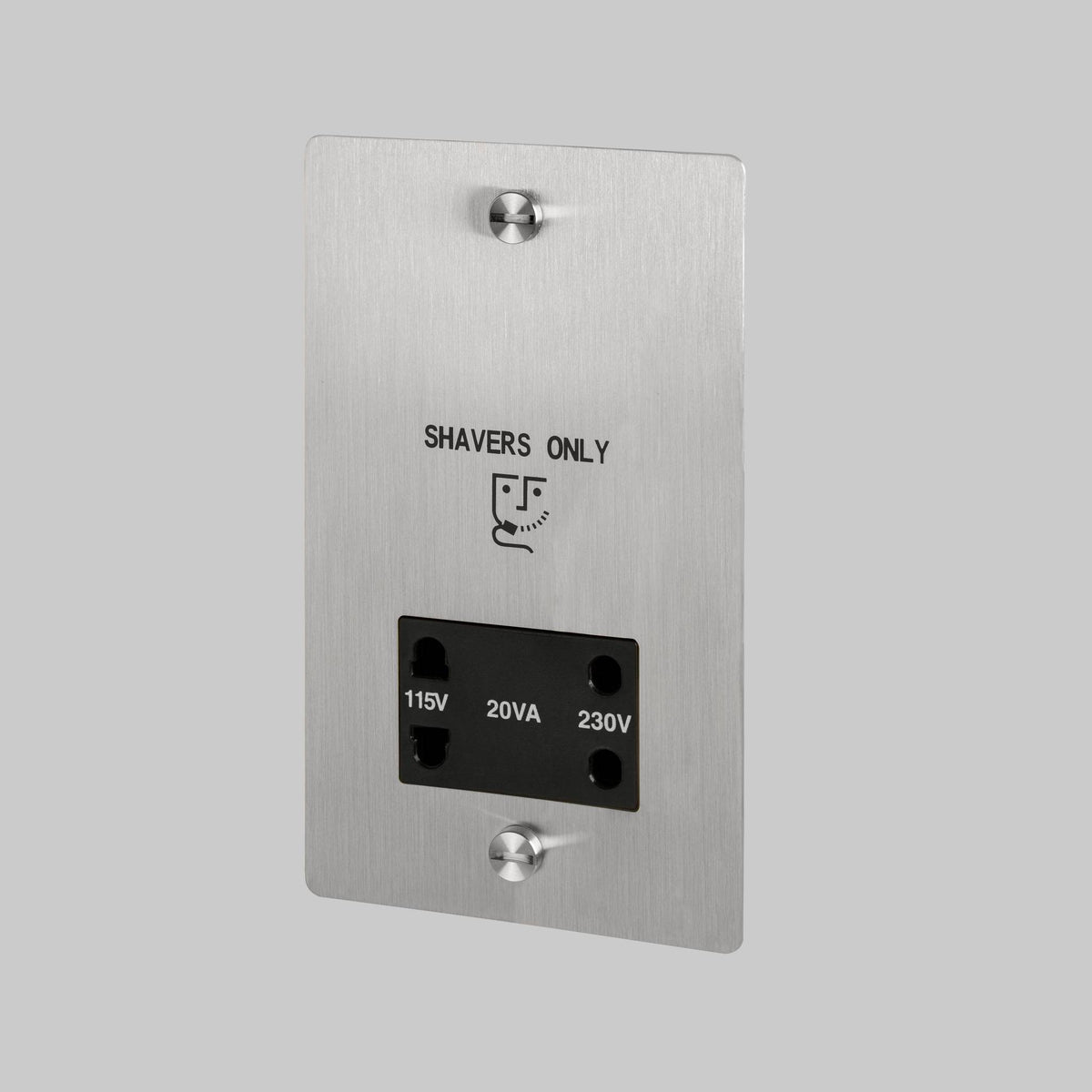 Buster + Punch shaver socket – Steel