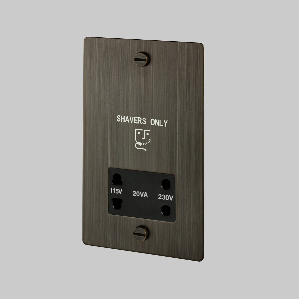 Buster + Punch shaver socket – Smoked Bronze