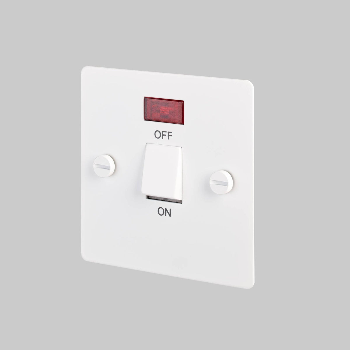 Buster + Punch 20a dp switch – White