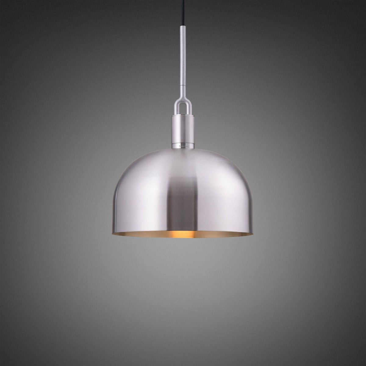 Buster + Punch Forked Pendant / Linear / Shade / Large / Steel