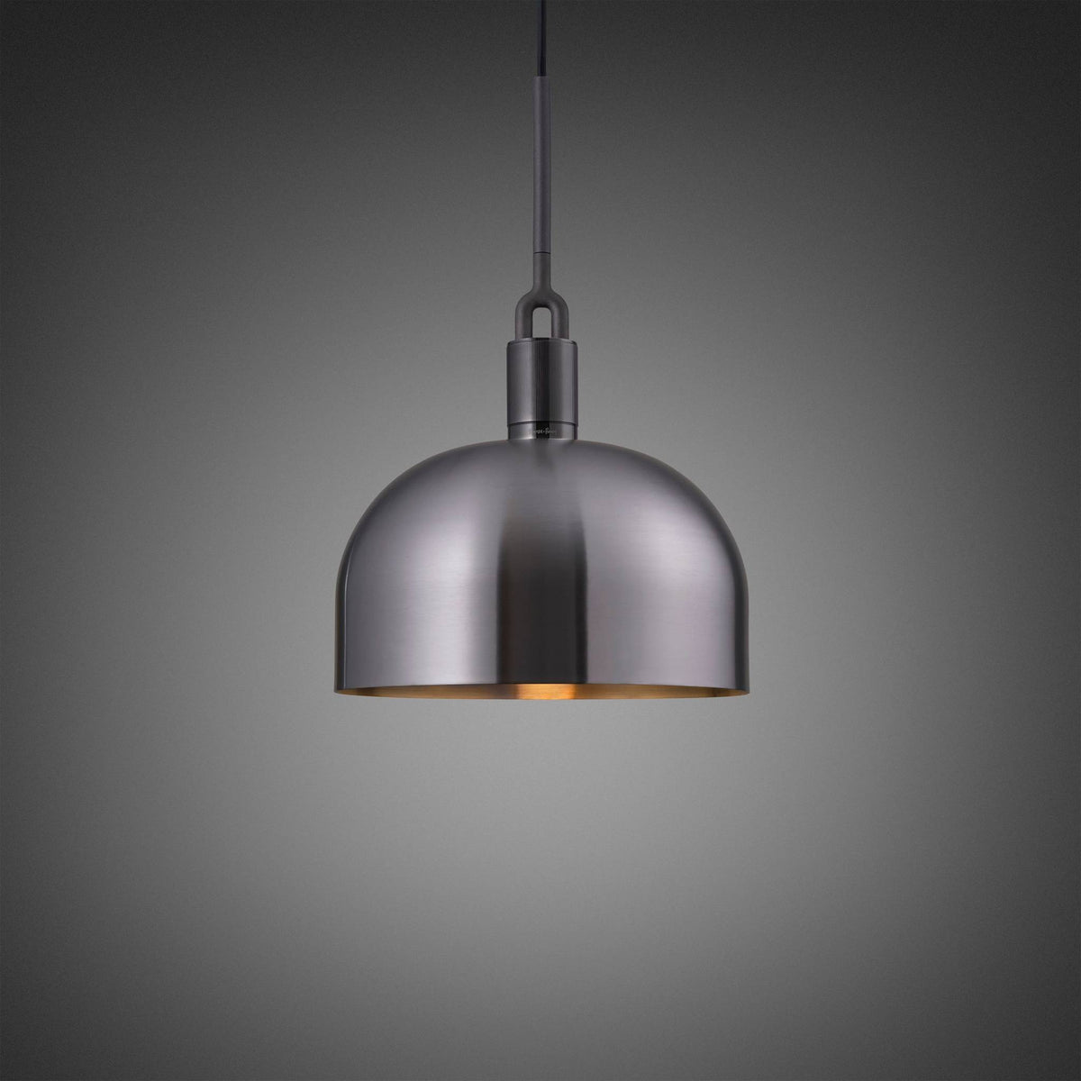 Buster + Punch Forked Pendant / Linear / Shade / Large / Gun Metal