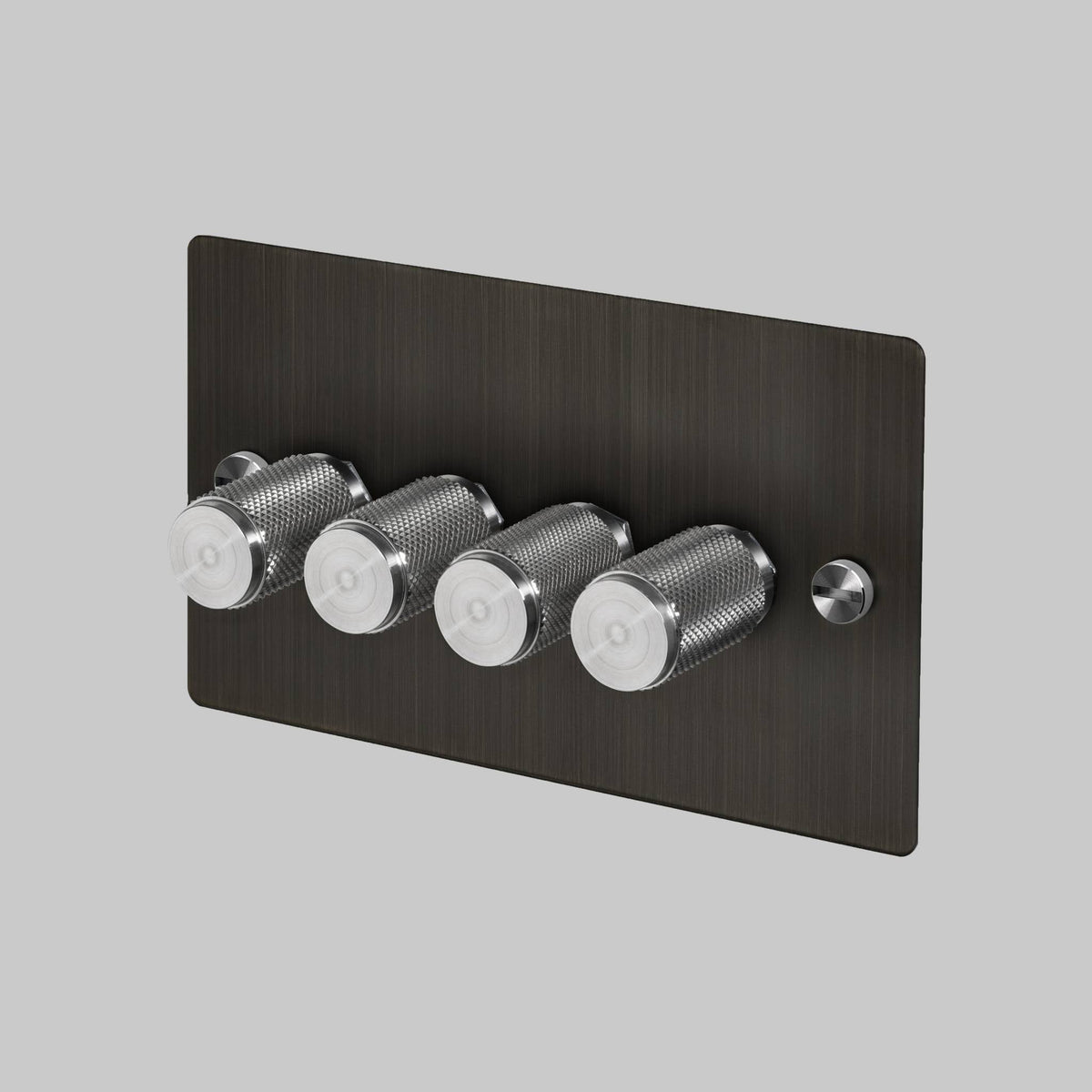 Buster + Punch 4G Cross dimmer – Smoked Bronze / Steel