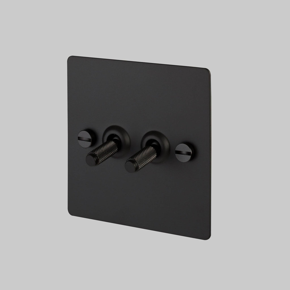 Buster + Punch 2G toggle switch / Cross / Black / Black