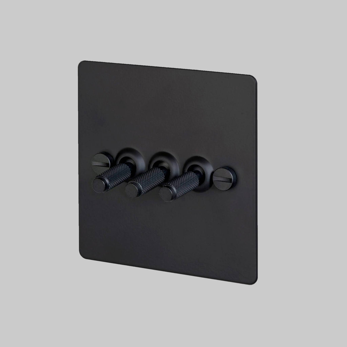 Buster + Punch 3G toggle switch / Cross / Black / Black