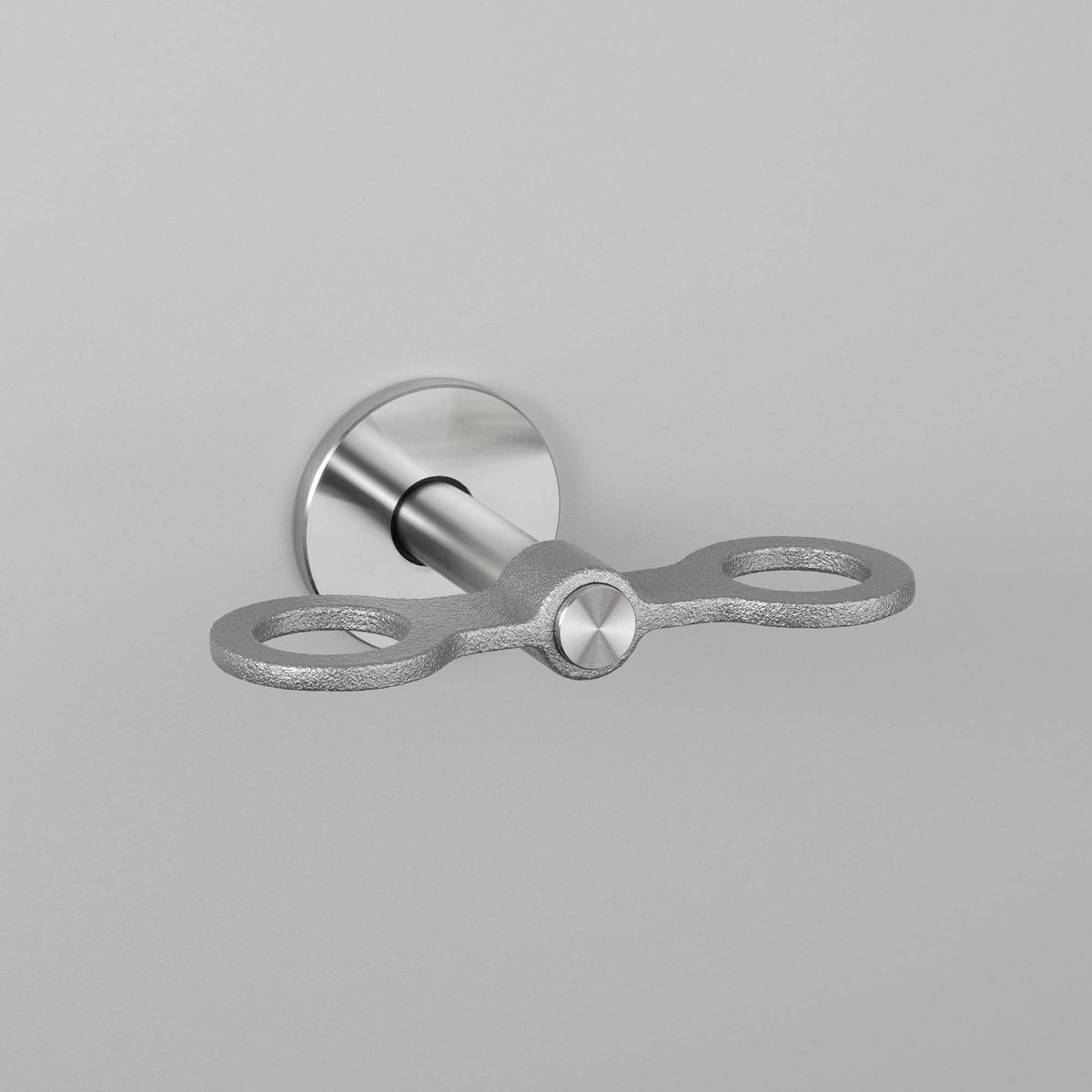 Buster + Punch Cast double soap holder in Steel