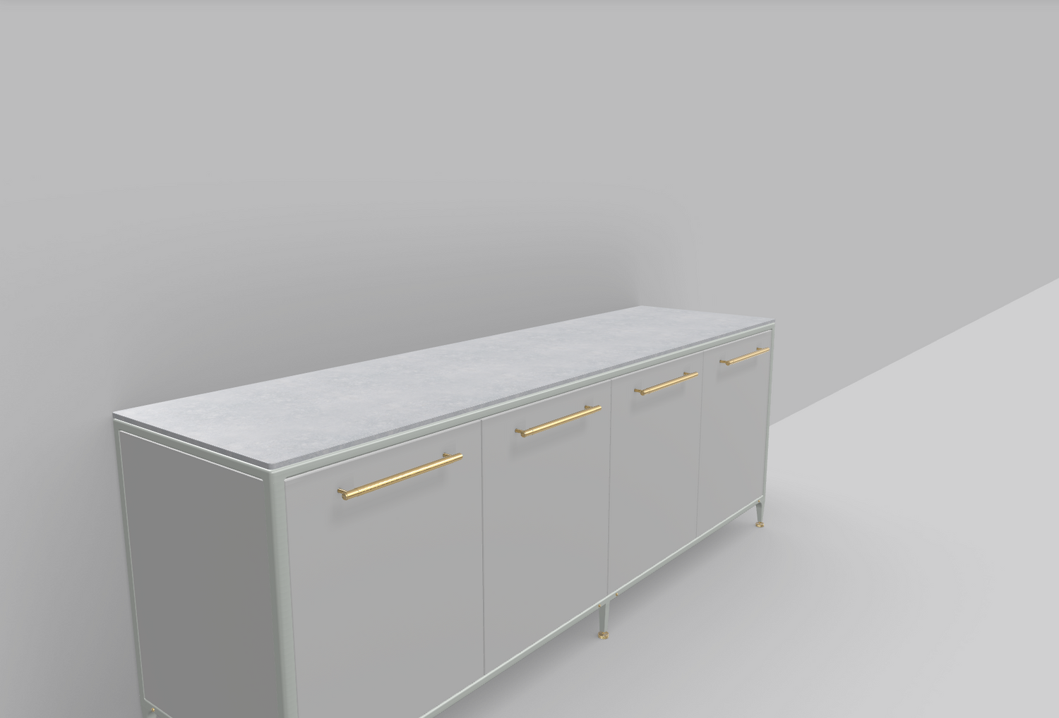 Vægelement Stengrå