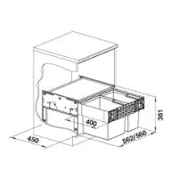 BLANCO SELECT II 60/2 affaldssortere