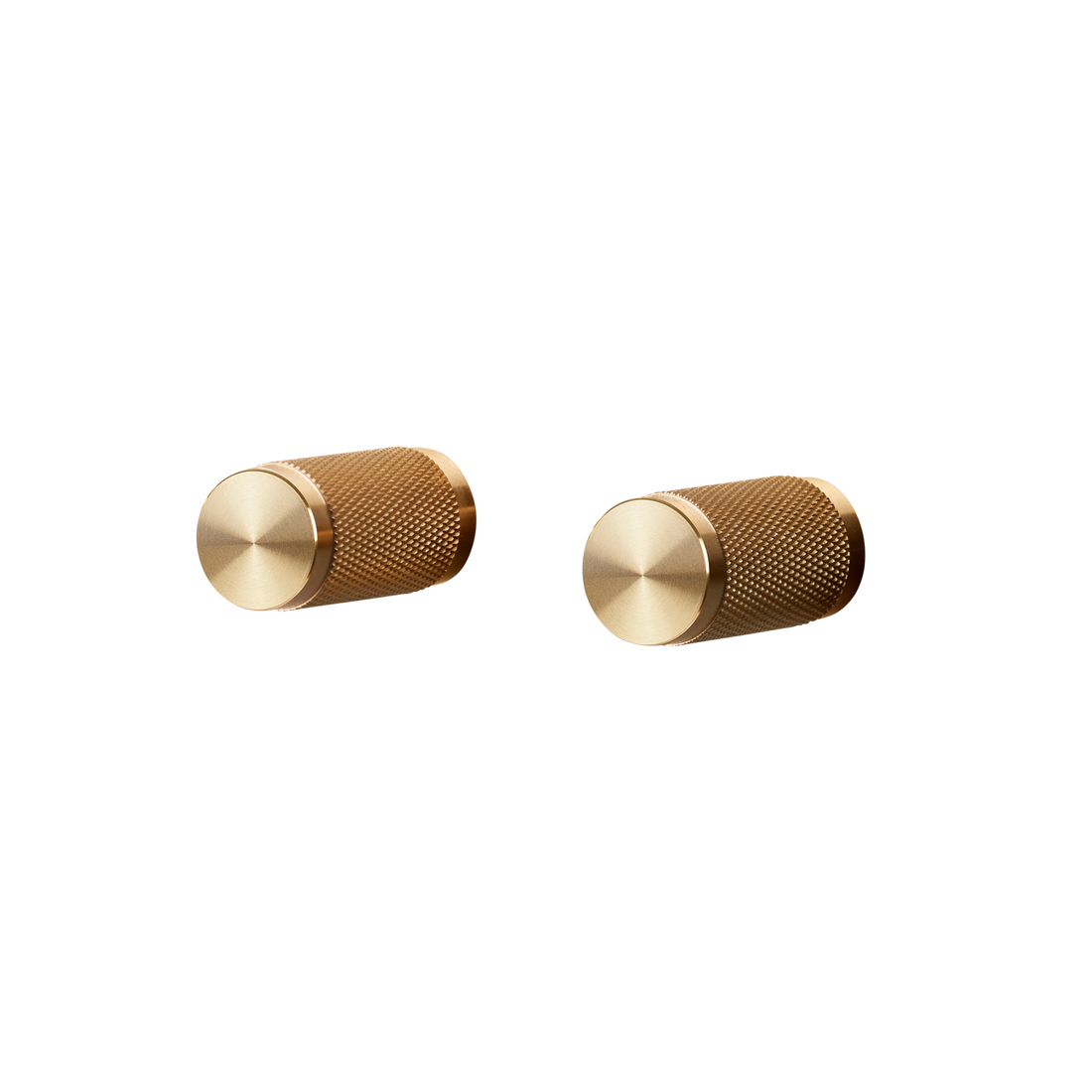 Furniture knob cross - brass
