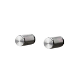 Furniture knob cross- steel