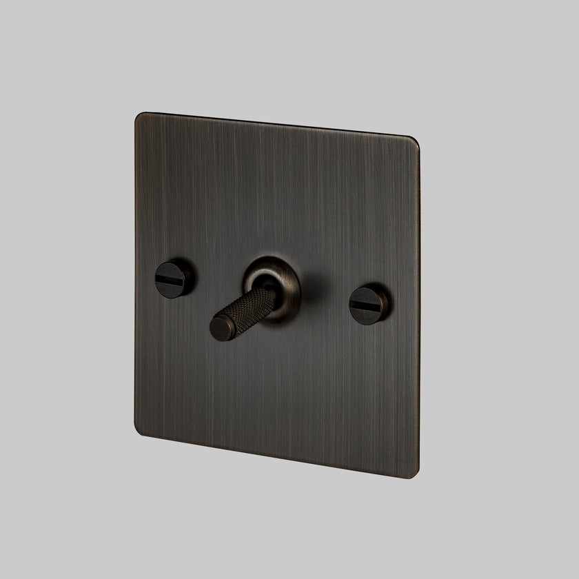 Buster & Punch light switch smoked bronze