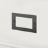 Buster + Punch Euro Plate / 2G / 50 mm / 4 modules – Black