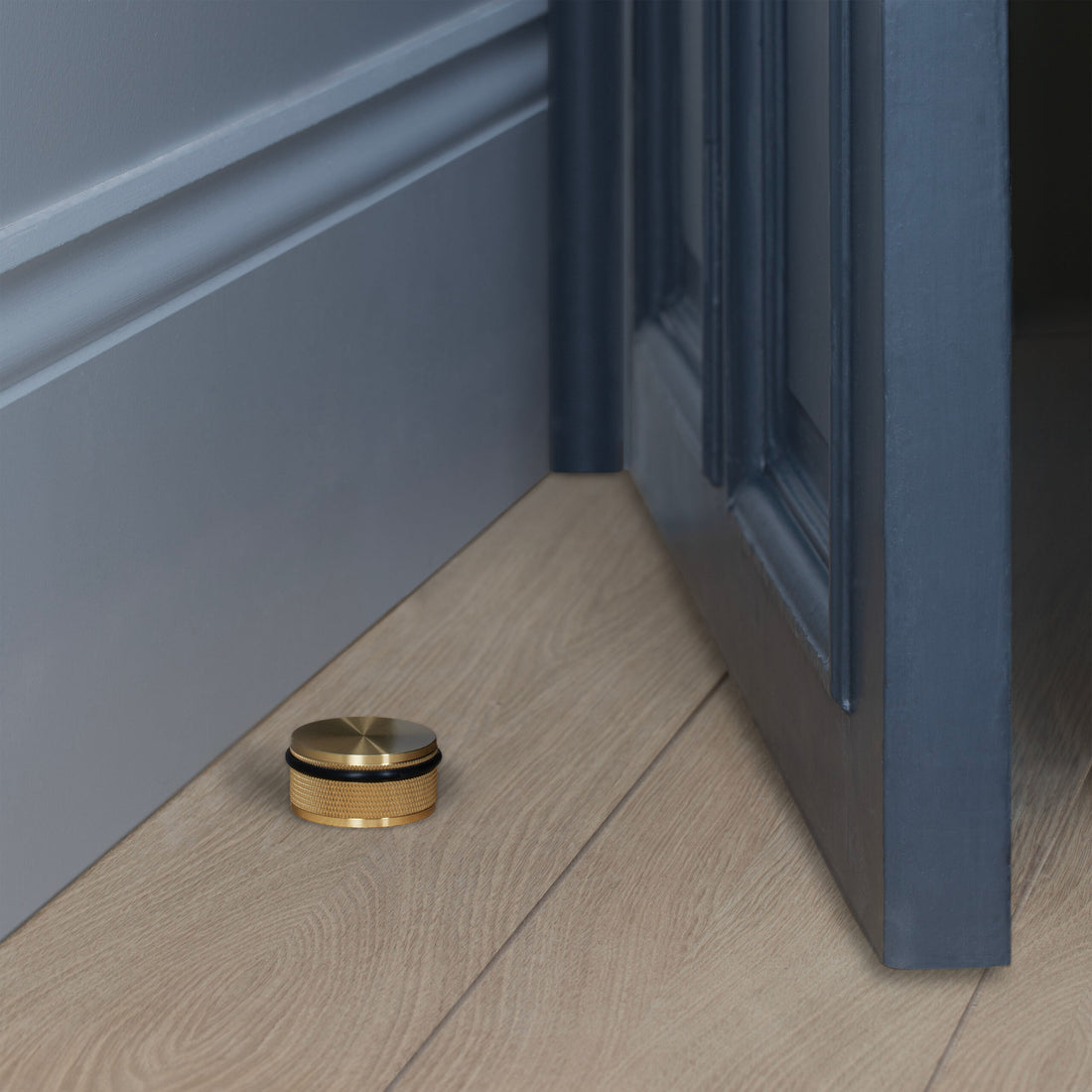 Buster & Punch door stop floor brass