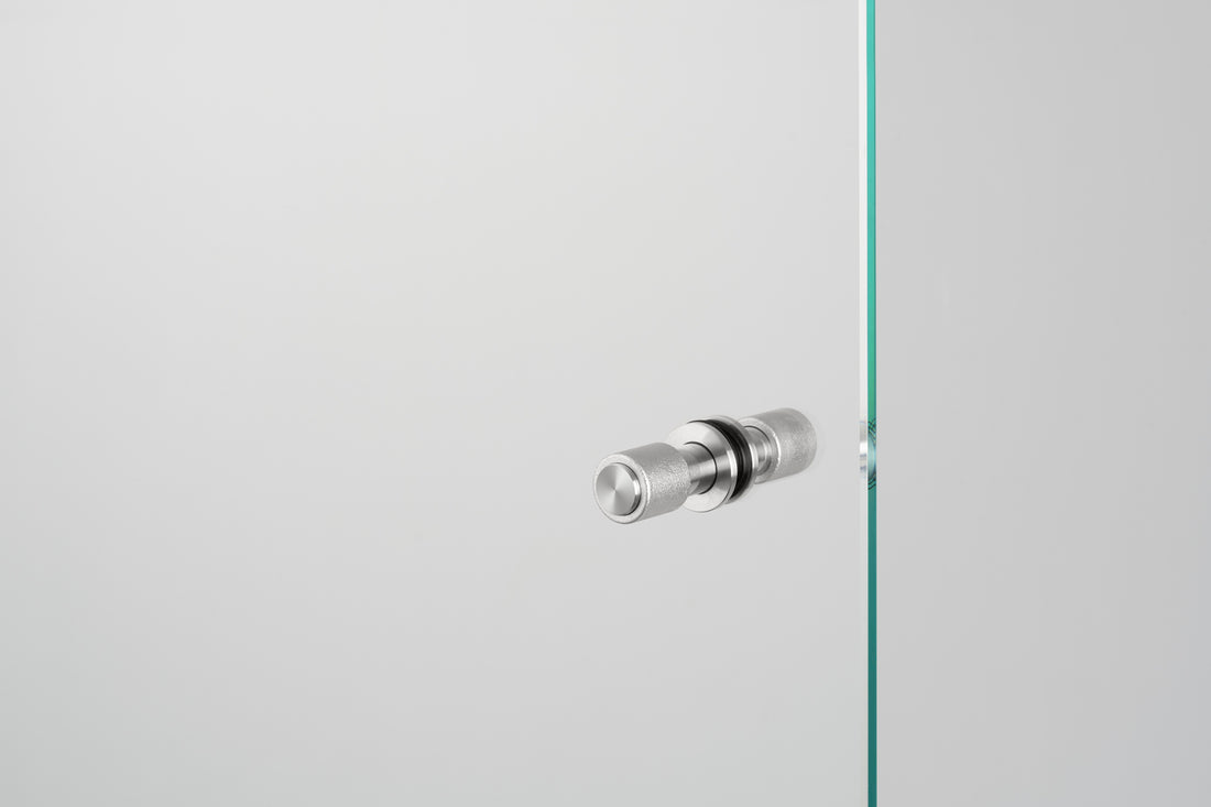 FURNITURE KNOB / DOUBLE-SIDED / CAST / STEEL