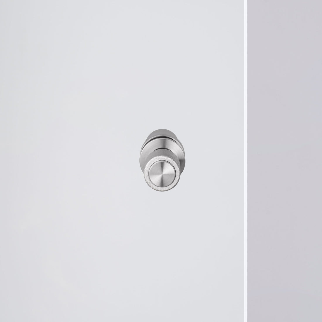 FURNITURE KNOB / DOUBLE-SIDED / CAST / STEEL