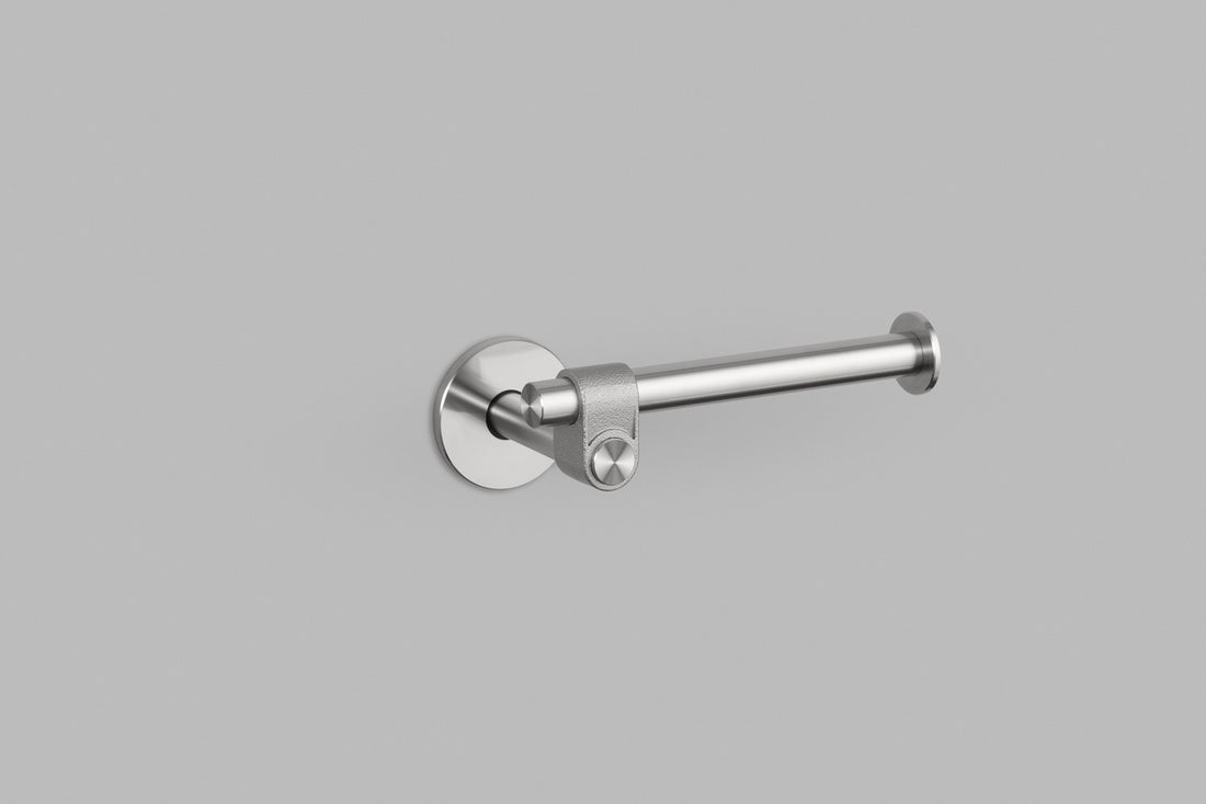 Toiletrulleholder / cast / steel