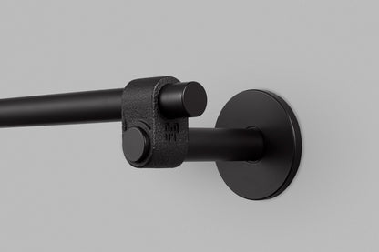 Towel rail / cast / welders black