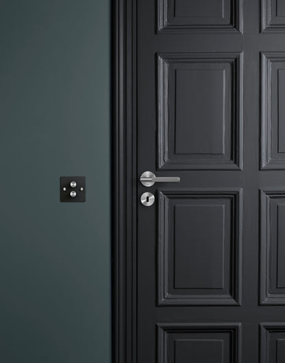 EURO CYLINDER KEY ESCUTCHEON / STEEL