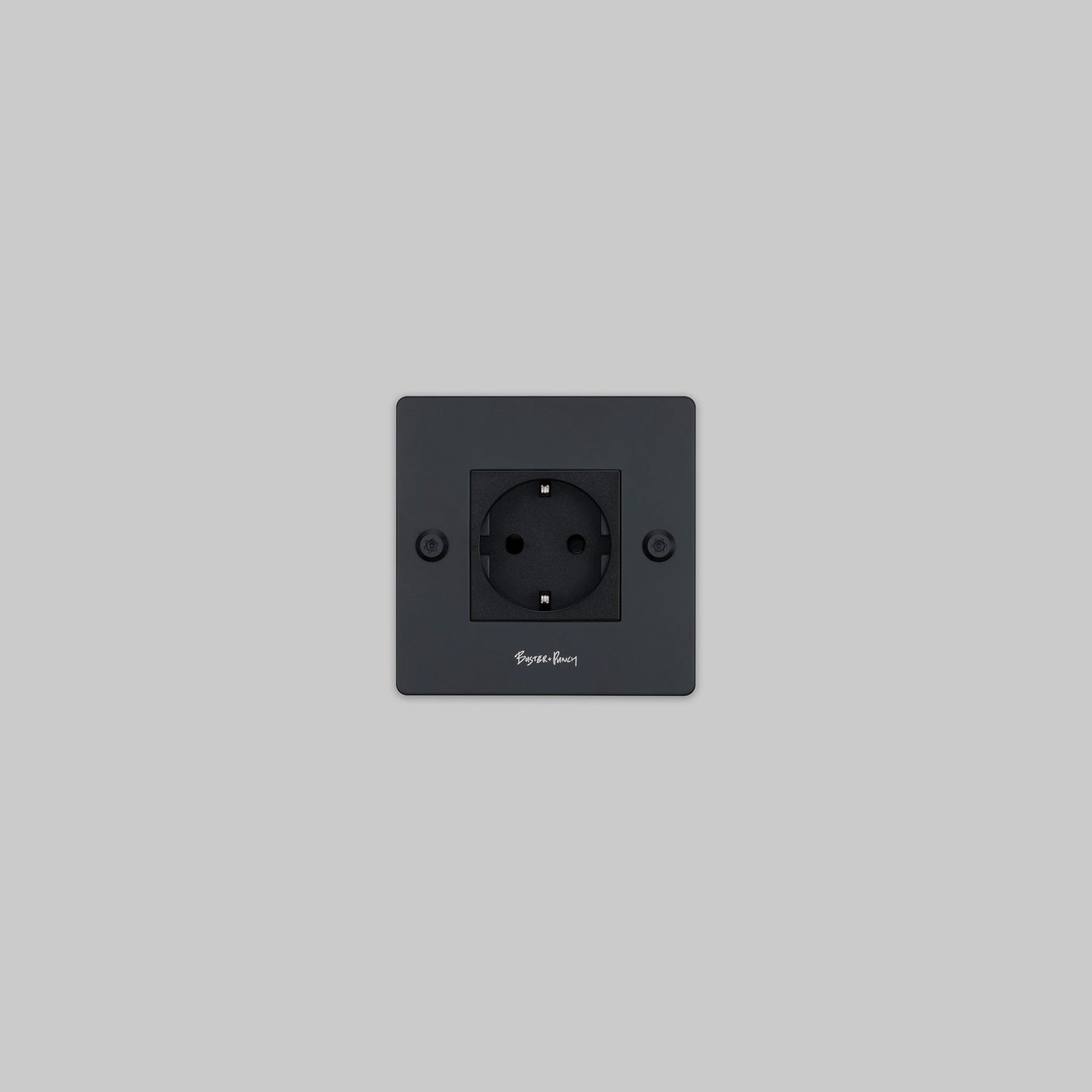 EU 1G SOCKET / SCHUKO TYPE F / CROSS