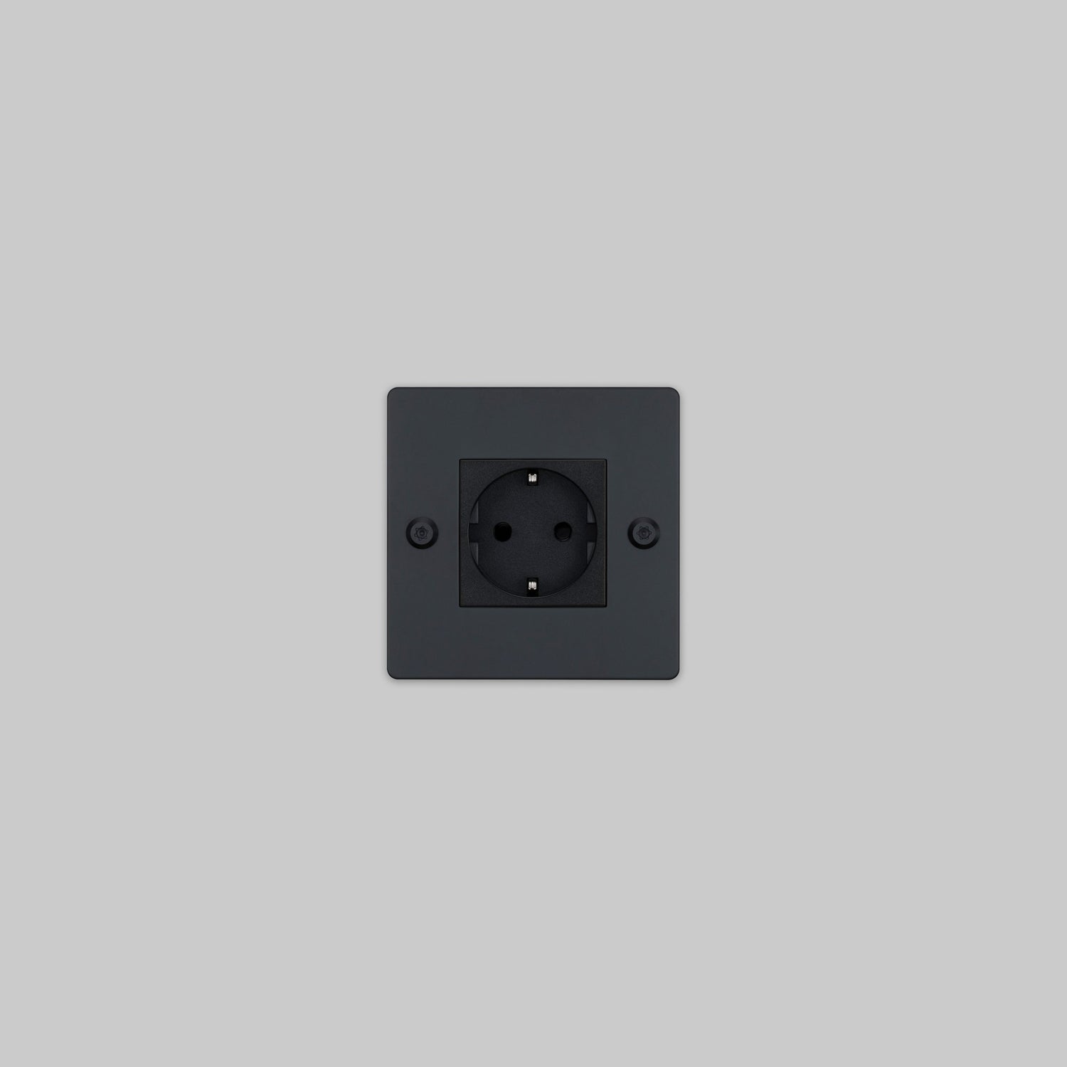 EU 1G SOCKET / SCHUKO TYPE F / CROSS