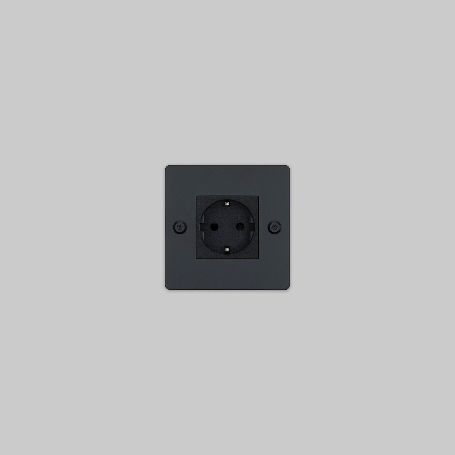 EU 1G SOCKET / SCHUKO TYPE F / CROSS