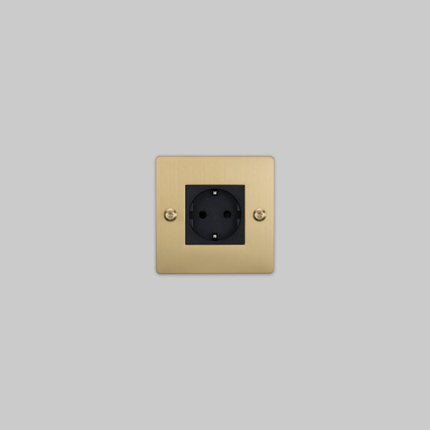 EU 1G SOCKET / SCHUKO TYPE F / CROSS