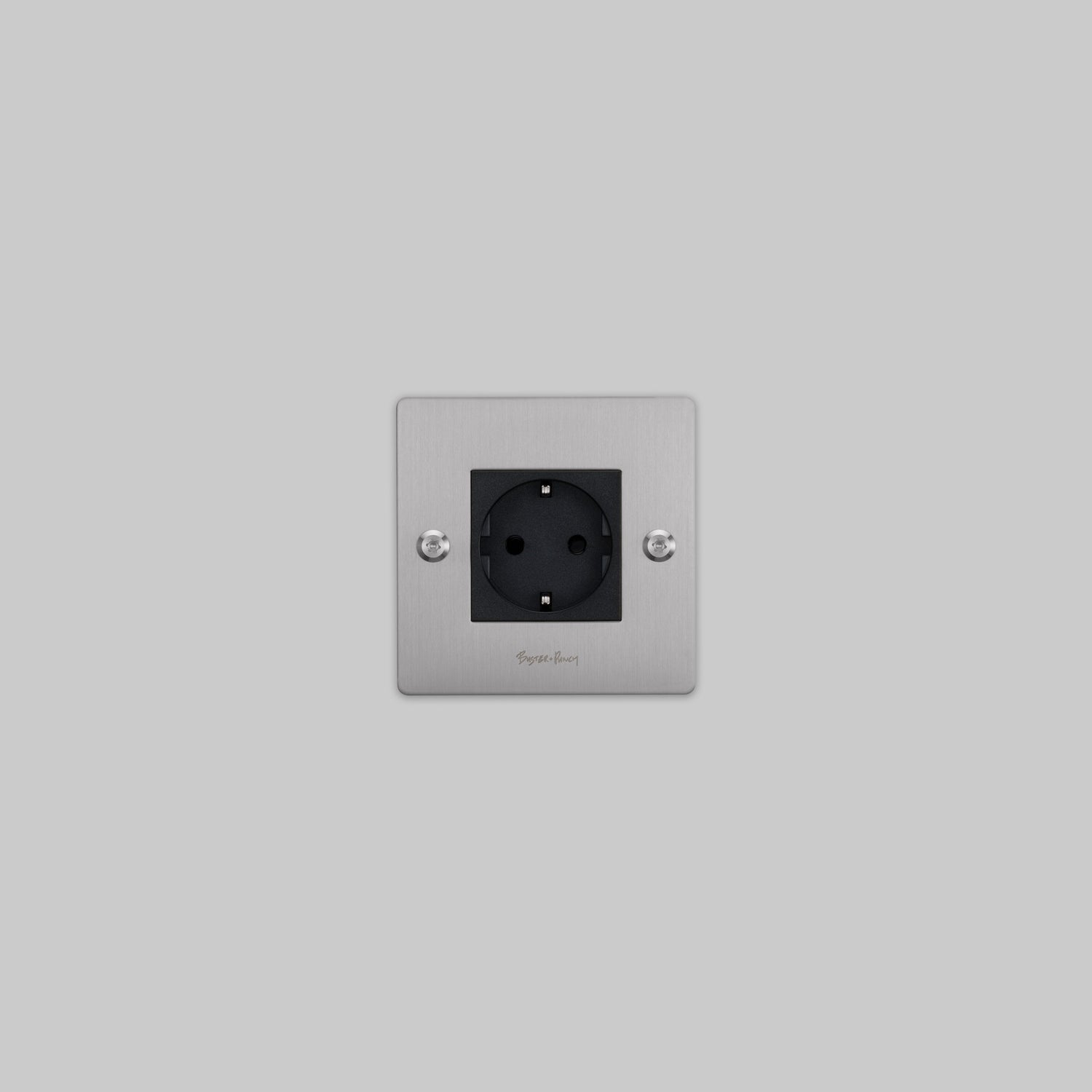 EU 1G SOCKET / SCHUKO TYPE F / CROSS