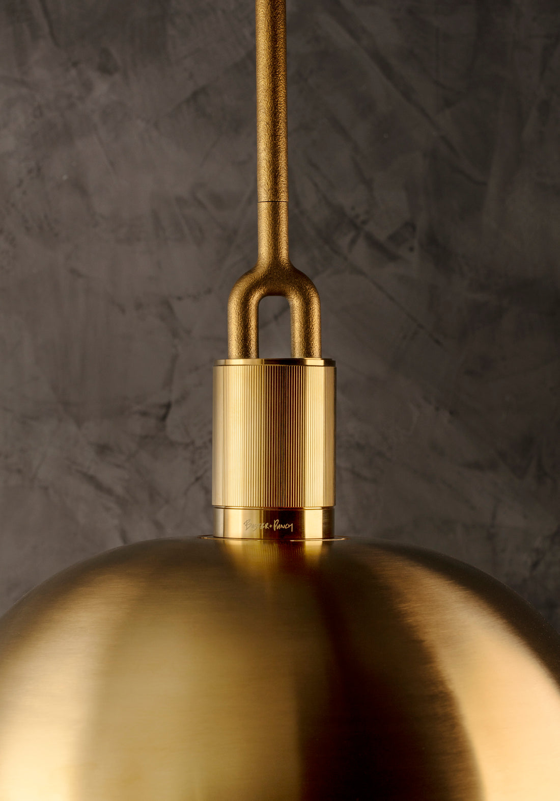 FORKED PENDEL / GLOBE / OPAL / MESSING