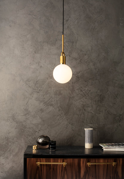 FORKED PENDEL / GLOBE / OPAL / MESSING