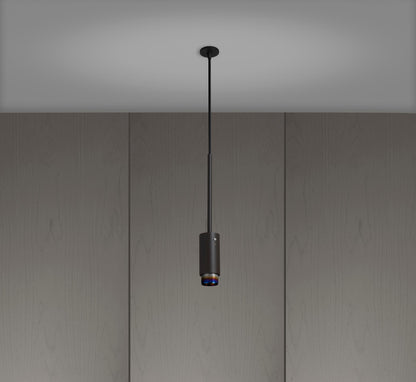 Buster &amp; Punch exhaust pendant linear graphite burnt steel