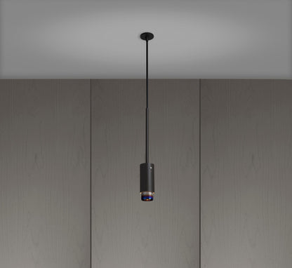 Buster &amp; Punch exhaust pendant linear graphite burnt steel