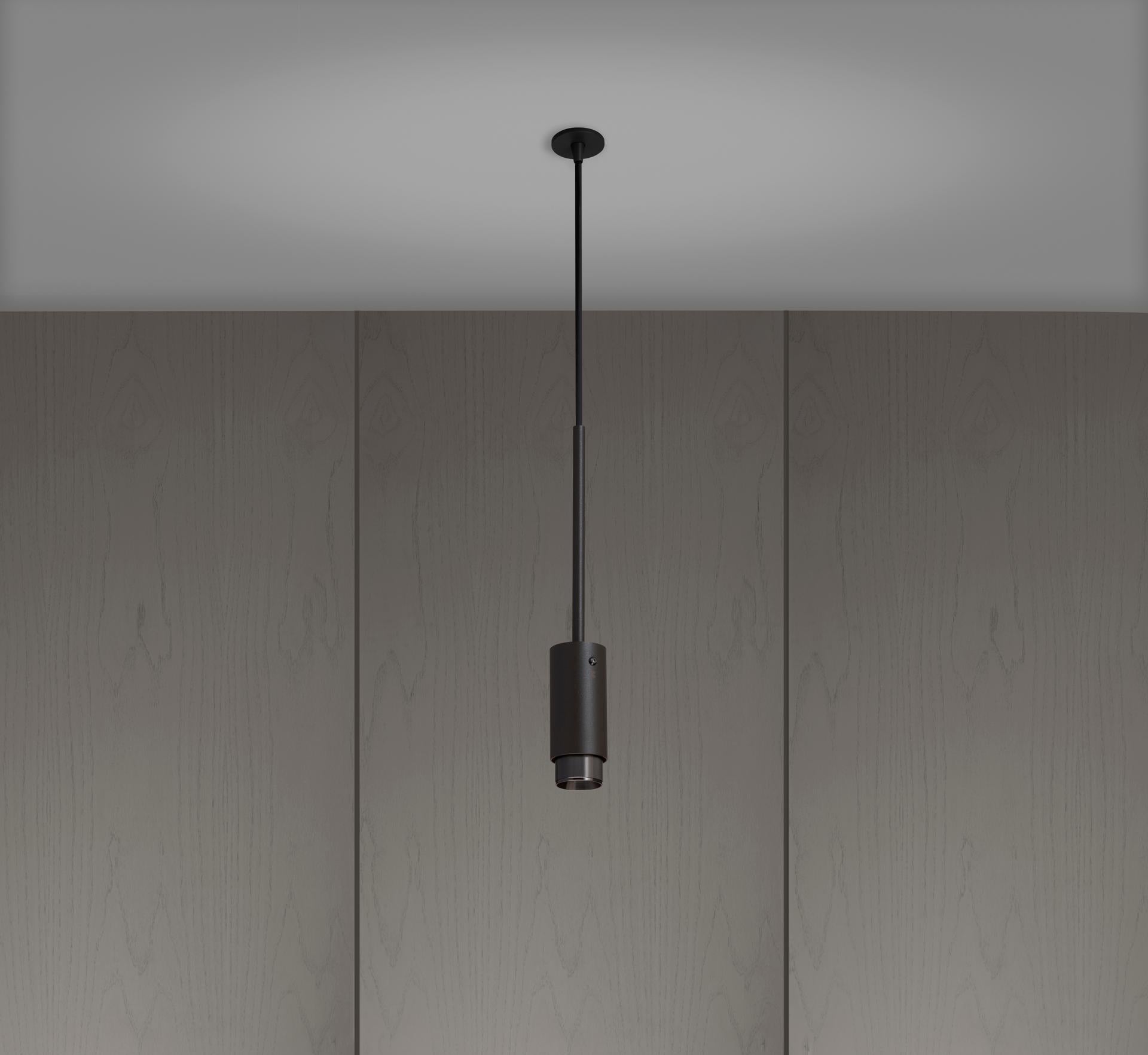 UDSTØDNINGSHÆNG / linear / GRAFIT / GUN METAL