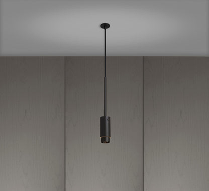 EXHAUST PENDANT / LINEAR  / GRAPHITE / GUN METAL