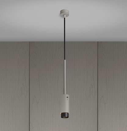 Buster &amp; Punch Exhaust pendant linear stone gun metal
