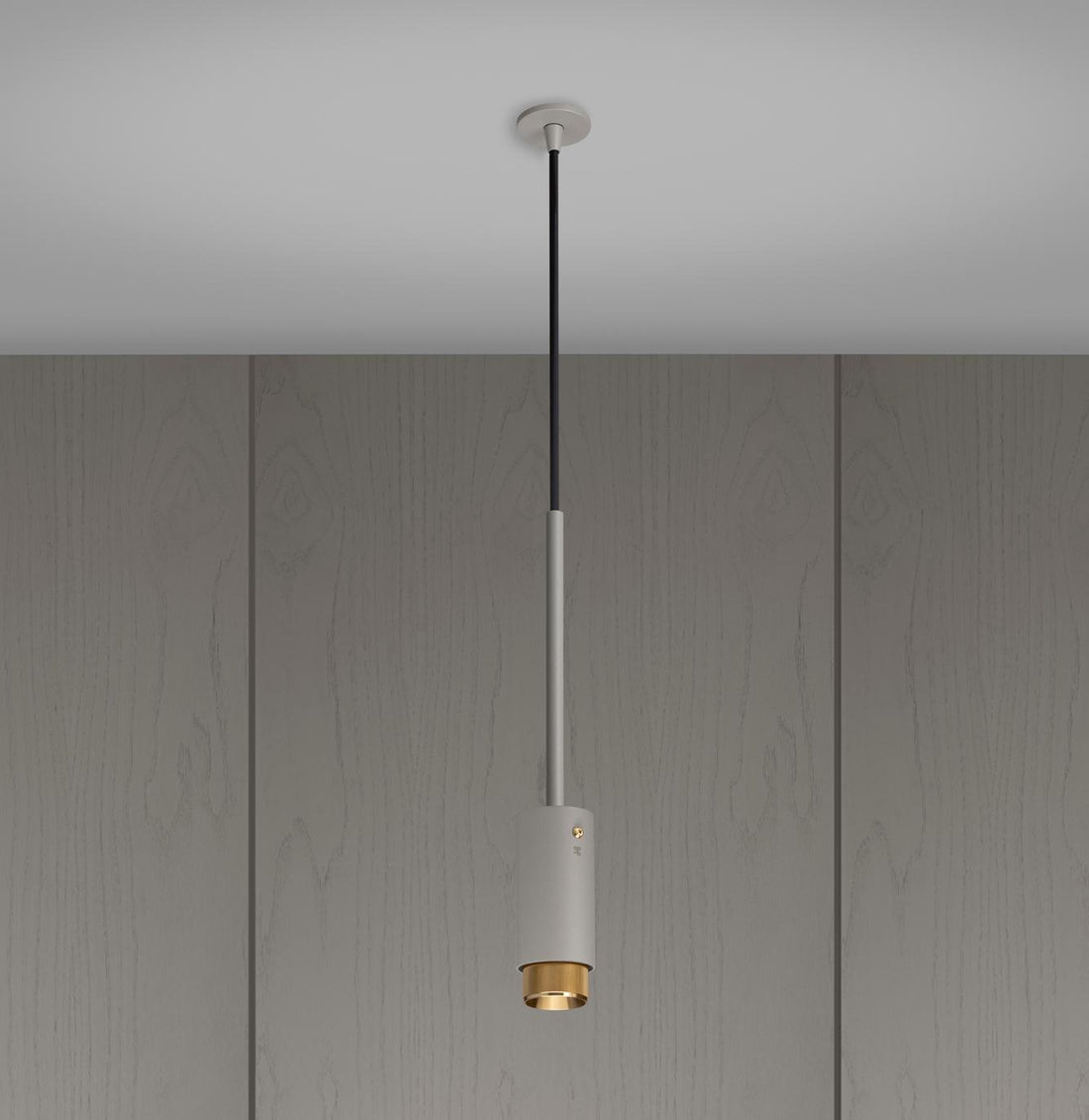 EXHAUST PENDEL / CROSS / STONE / MESSING