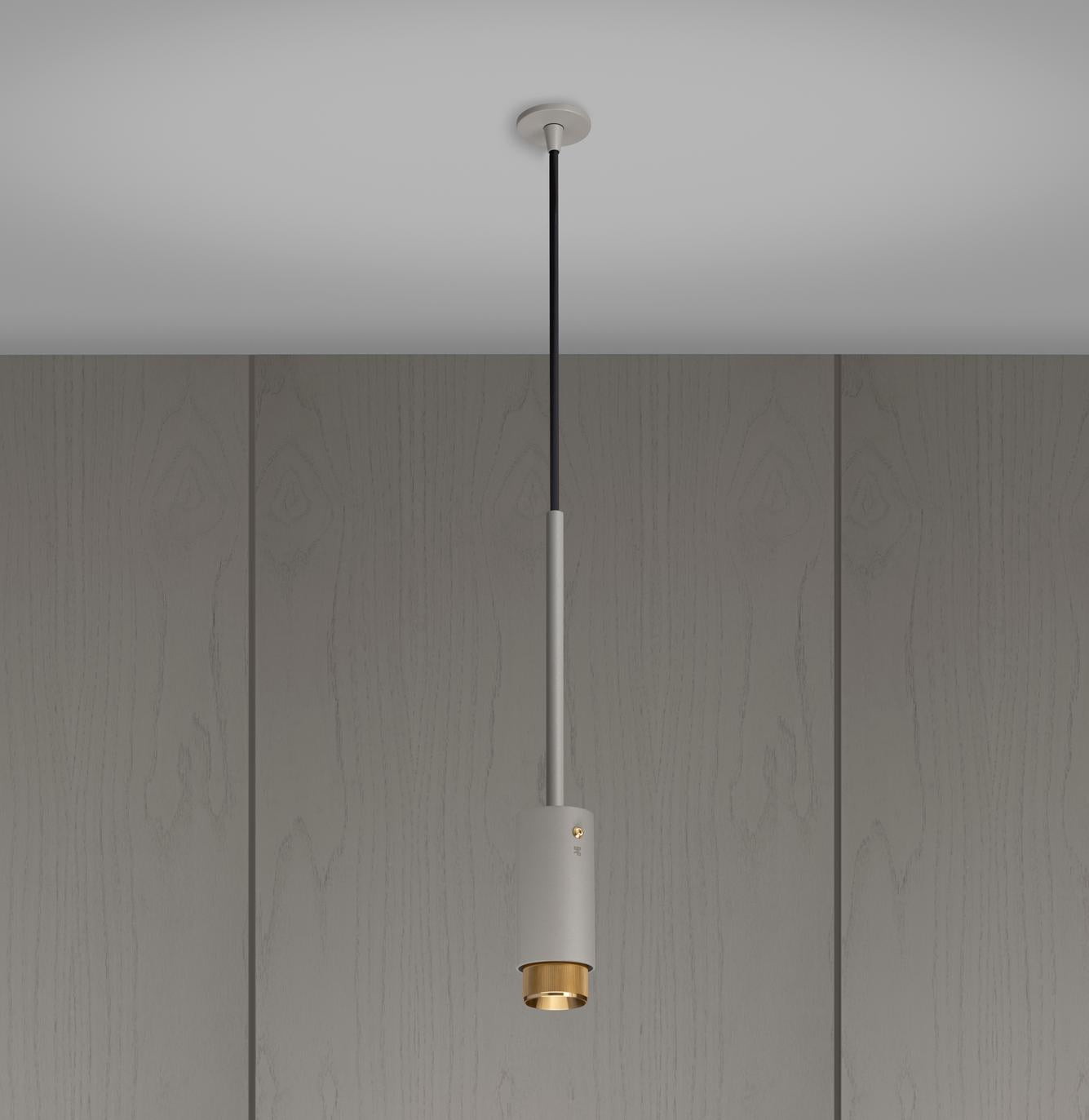 EXHAUST PENDANT / LINEAR  / STONE / BRASS