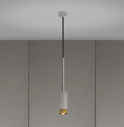 EXHAUST PENDANT / LINEAR  / STONE / BRASS