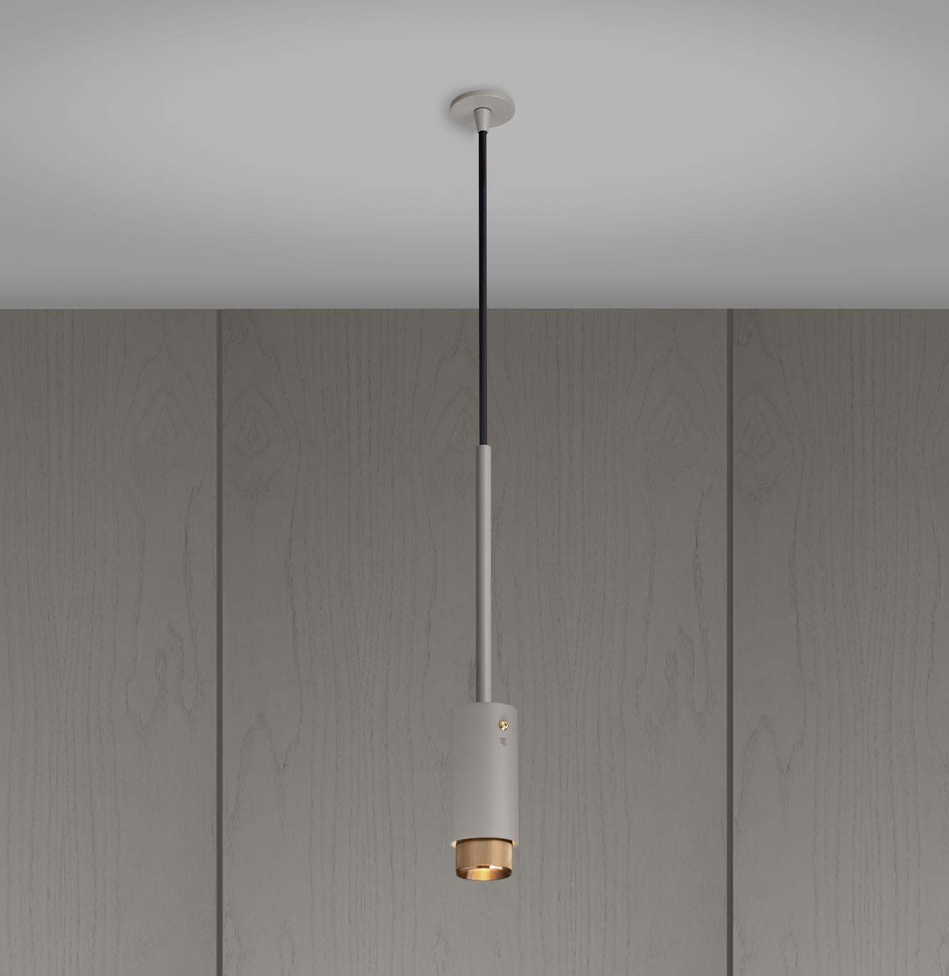 EXHAUST PENDANT / LINEAR  / STONE / BRASS
