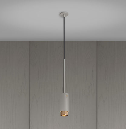 EXHAUST PENDANT / LINEAR  / STONE / BRASS