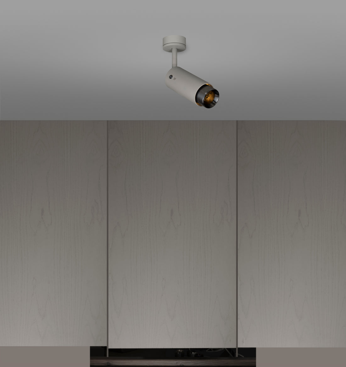 Buster & Punch Exhaust spot linear stone gun metal