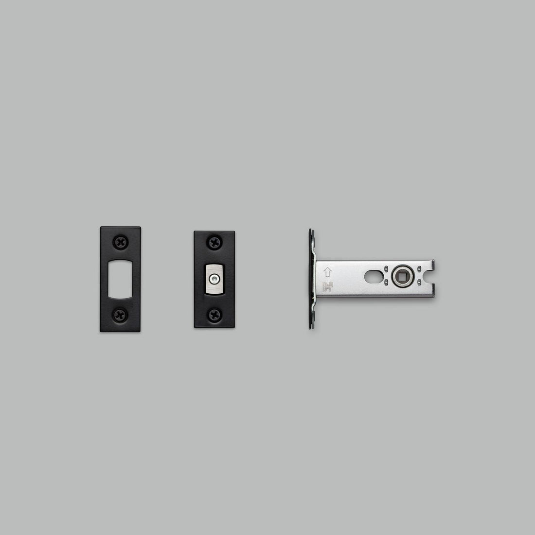 DEADBOLT LATCH / VRIDELÅS / 57MM / SORT