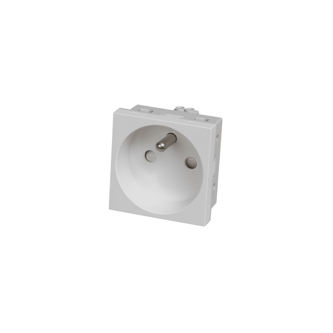FRANSK BELGISK STØTNINGSMODUL / TYPE E / 45 MM / HVID