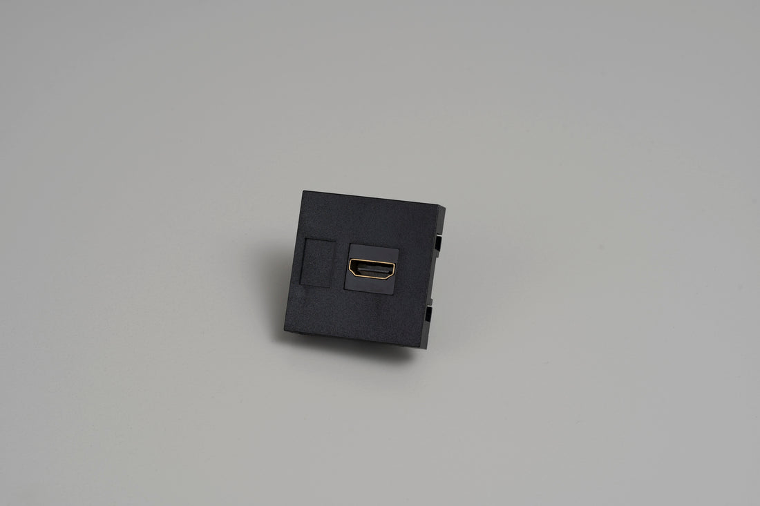 HDMI MODUL / 45 MM / SORT