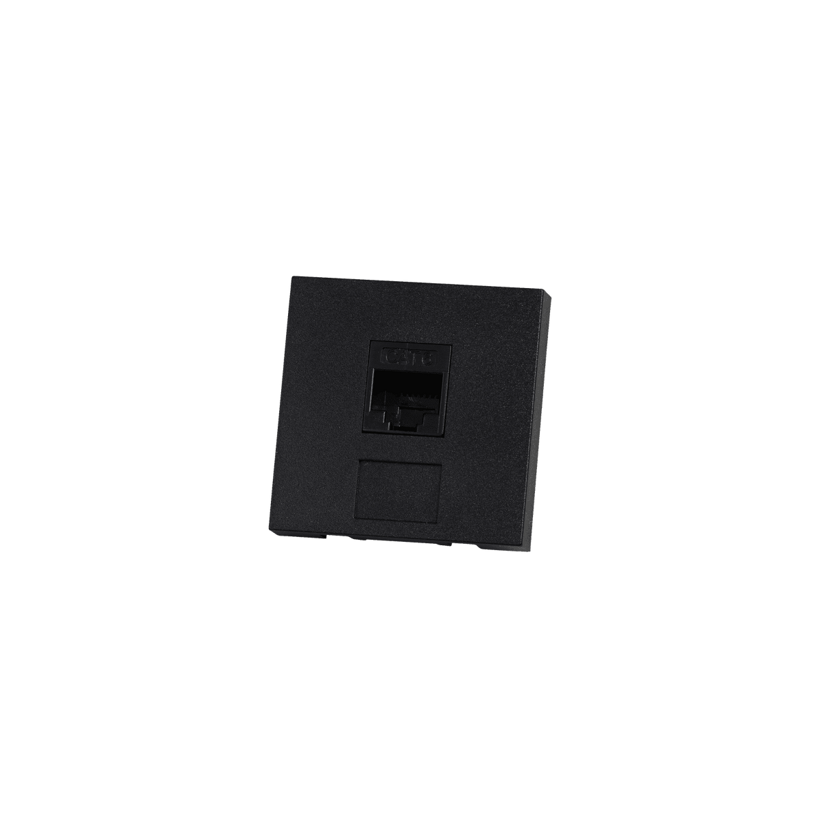 RJ45 MODUL / 45 MM / SORT