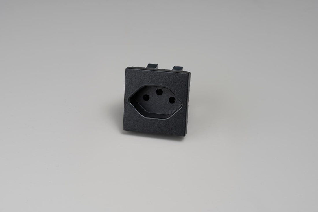 SWISS SOCKET MODUL / TYPE J / GRAPHITE